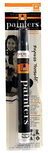 Elmer s Painters Opaque Paint Marker, Medium Tip, Black (7327)