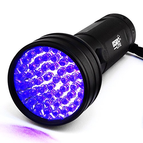 Escolite UV Flashlight 51 LED 395nm – Pet Urine Detector & Bed Bug Detection Black Light