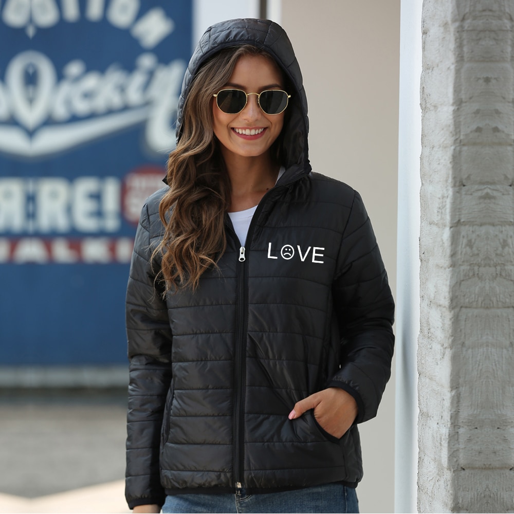 Popular Winter Jacket women Plus Size Womens Outerwear solid hooded Coats Female Slim Cotton