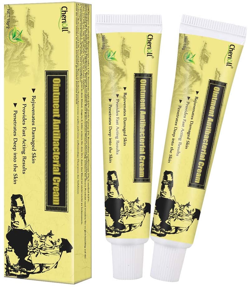 Psoriasis Treatment,Psoriasis Cream for Dermatitis, Eczema,Natural Chinese Herbal Cream Eczema Dermatitis Psoriasis Vitiligo Skin Disease Treatment, 2pc