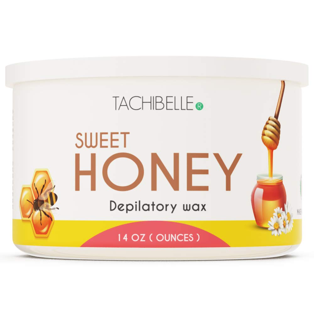 Tachibelle Depilatory Professional Hair Removal Sweet Honey Wax 14 Oz  Made in Italy