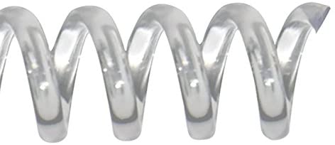 TruBind 25-mm (1-inch) Binding Coils - COIL25 - Durable - 4:1 Pitch (4 Holes/inch) - 12 Inches Long - Pre-Sized to Fit Letter-Sized Paper - Compatible with TruBind Binding Machines - 50 per Box