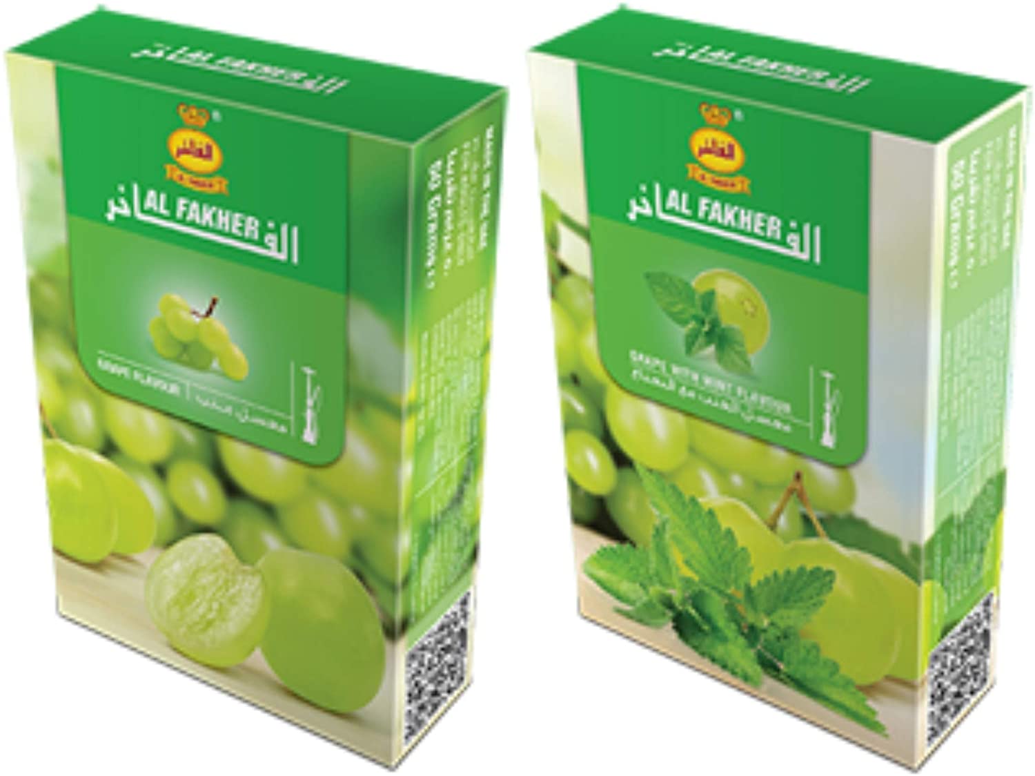 Al fakher grapes flavor 50 grams 3 pack