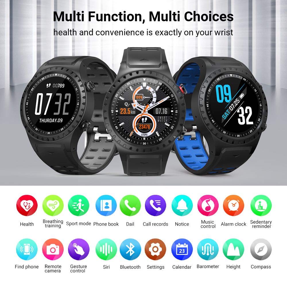 Naturehike Smart Watch for Android Phones with Heart Rate and Sleep Monitor GPS Activity Tracker Watch IP67 Waterproof Smartwatch Mens Smart Watches