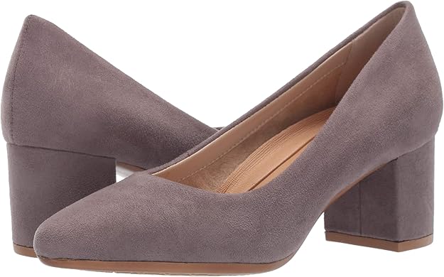 Aerosoles - Women's Silver Star Pump Pointed Toed Dress Heel with Memory Foam Footbed