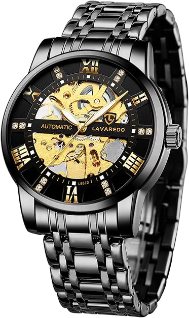 Original ALPS Skeleton Luxury Mechanical Watch for Men | Stainless Steel