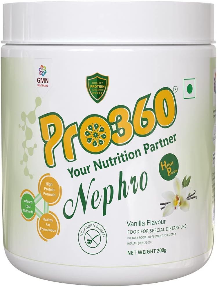 Nephro Protein Dialysis Care Nutritional Supplement Powder L-Carnitine for Renal Health 200g