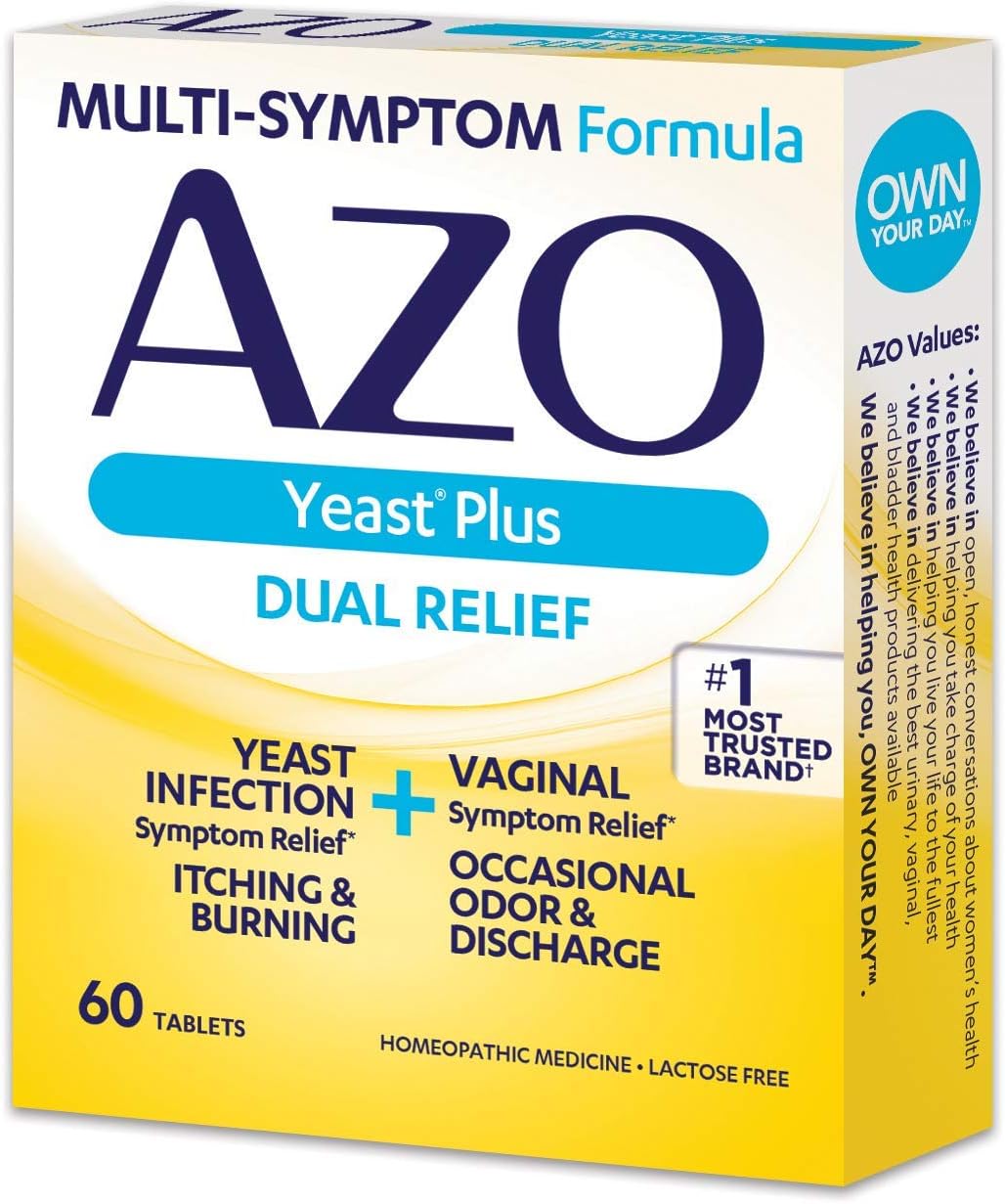 AZO YeastPlus Feminine Balance - 300 Tablets Amazon Pakistan Import