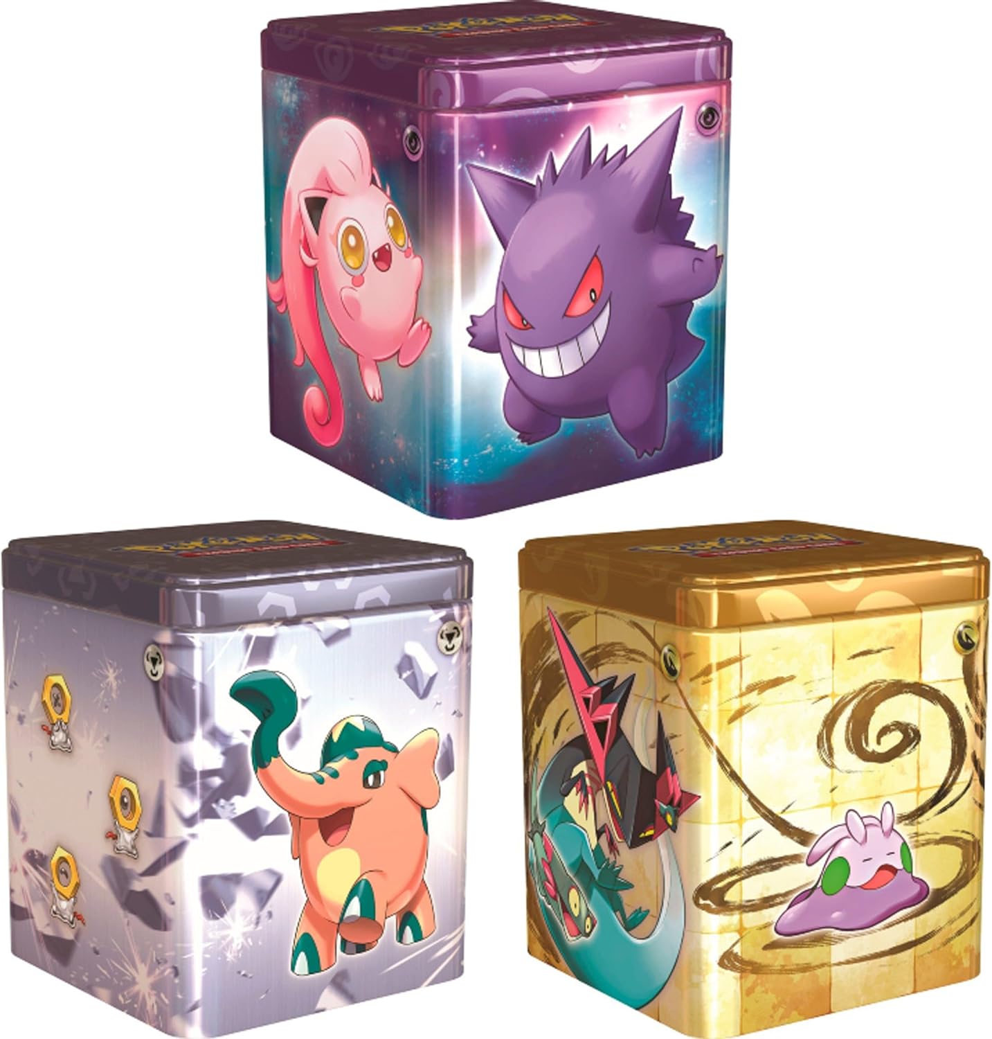 Pokemon Tcg: 2024 Q1 Stacking Tin (Random Tin)
