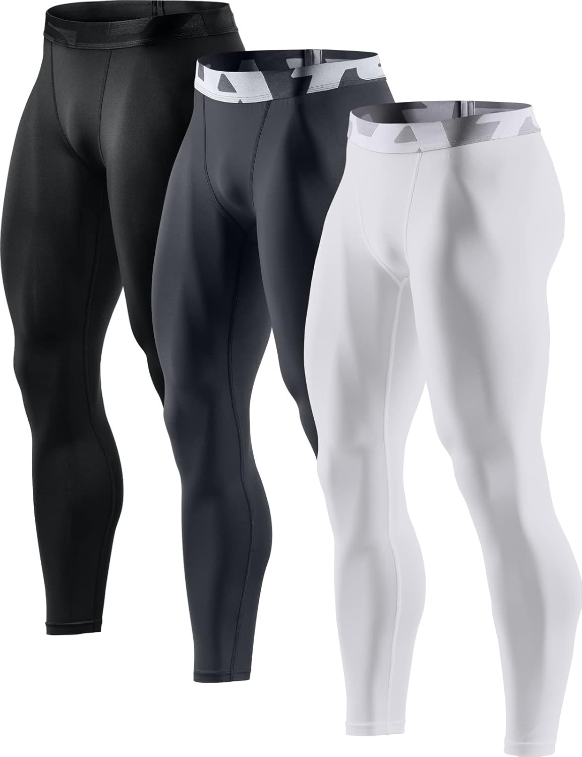 TM-P16-COVZ_Medium j-L Tesla Men s Compression Leggings Baselayer Cool Dry Sports Tights Pants P16