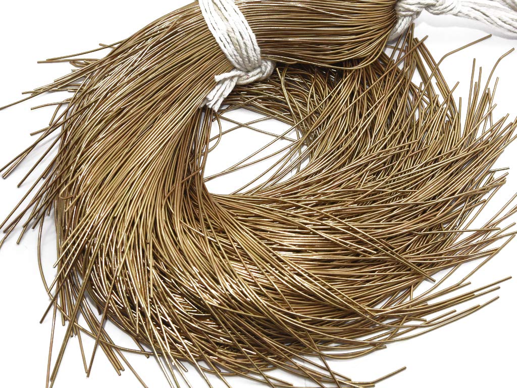 Royal Golden Elegance - 1mm Dapka Dabka French Wire for Aari, Zardosi Embroidery and Jewellery Work- 100g Dabka