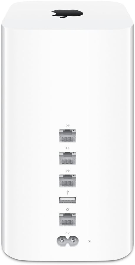 Apple Time Capsule 3TB (A1409) - Mac Wireless Backup + Router (Renewed ME182LL/A)