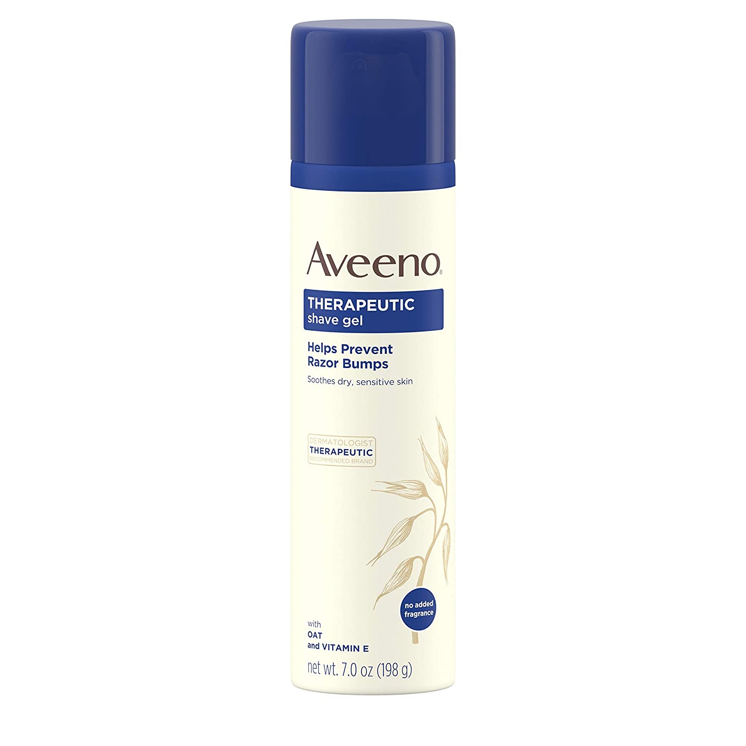 Aveeno Therapeutic Shave Gel with Oat and Vitamin E - 7 Oz (198g)