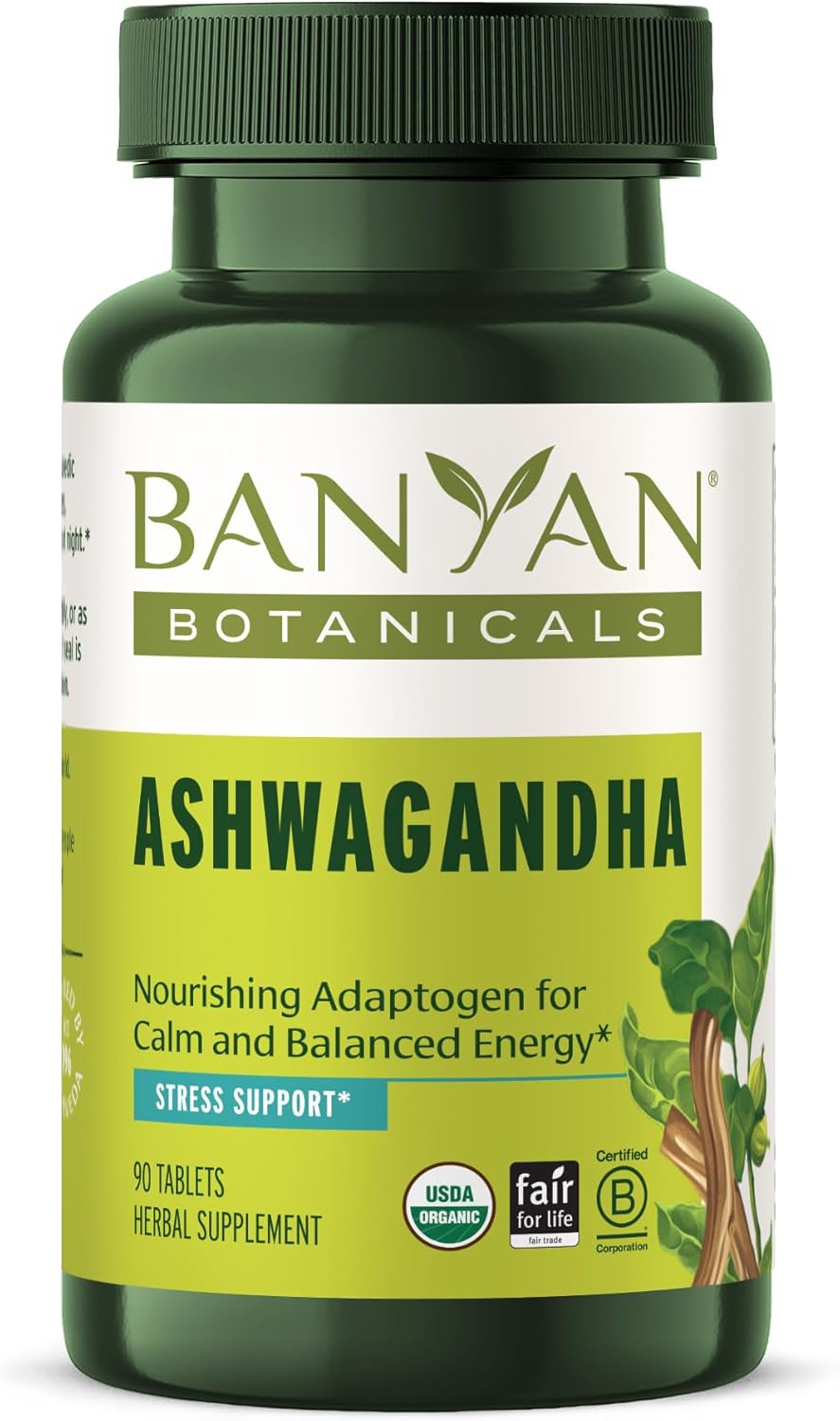 Banyan Botanicals 1000mg Ashwagandha Tablets – Organic Herbal Supplement for Stress, Energy Booster – Imported from USA – 90 Vegan Tablets | amazon pakistan online shopping