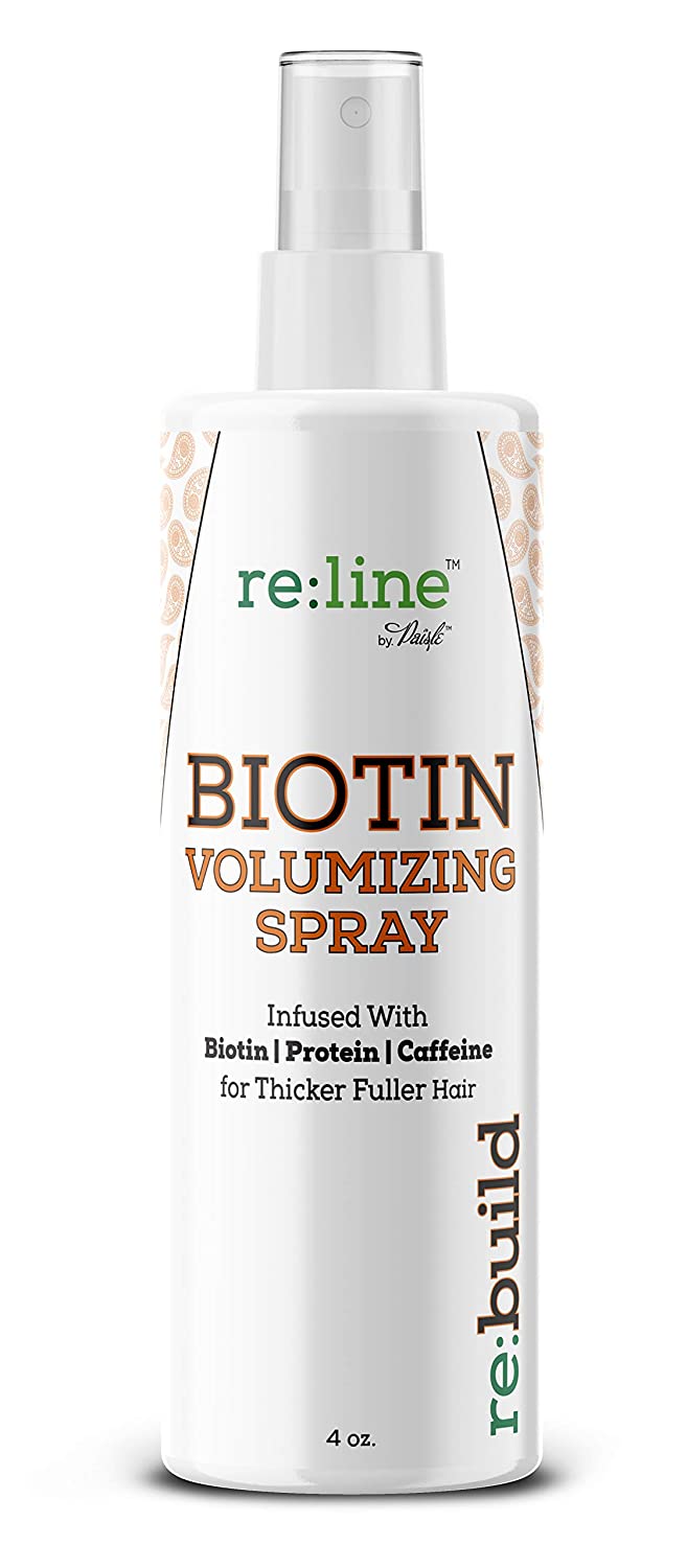 Biotin Volumizing Spray for Hair Thickening, Fine Hair Texture, Hair Volumizer Spray, Foe Men & Women - 4 Oz (113g)