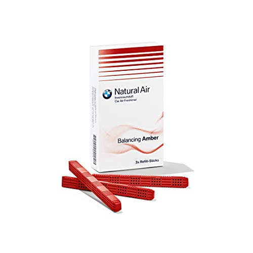 BMW 83122285676 Natural Air Freshener Refills (Balancing Amber) - 0.6Oz (18g)