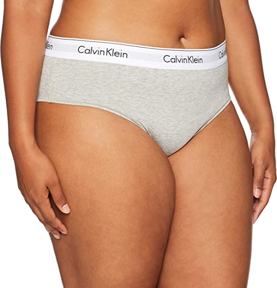 Calvin Klein Women s Modern Cotton Bikini Panty, Grey Heather, Medium