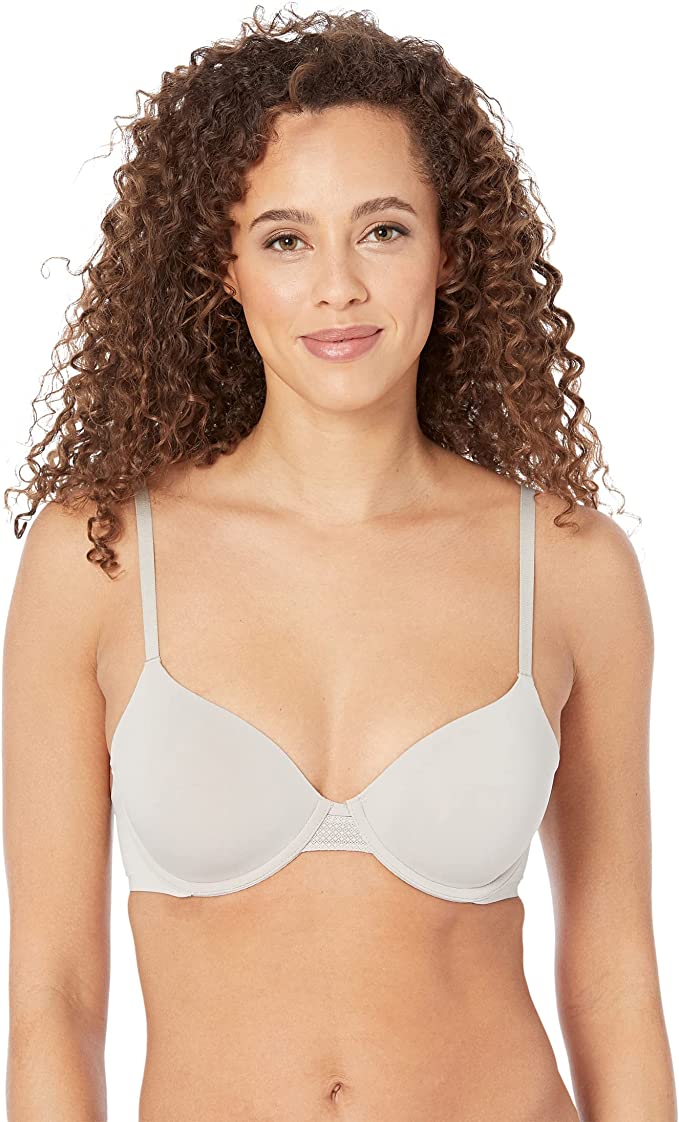 Calvin Klein Women's Perfectly Fit Flex Lightly Lined Full Coverage T-Shirt Bra - Dove