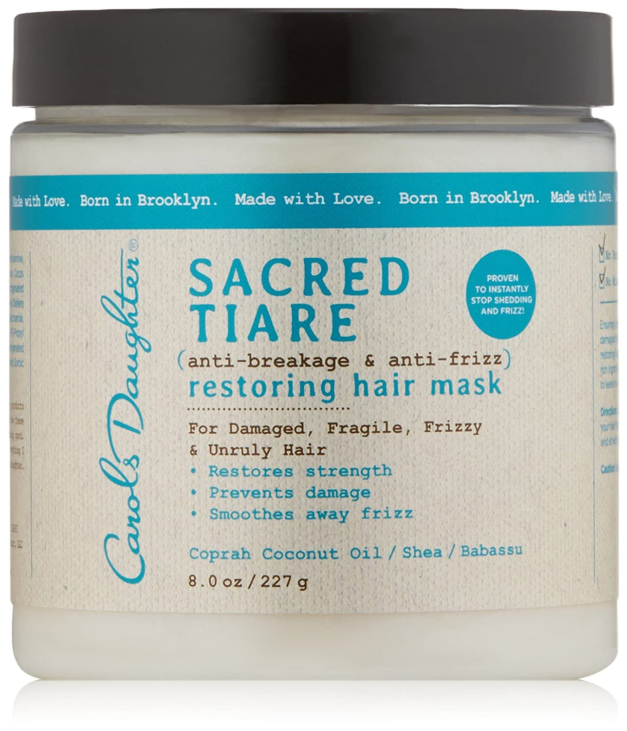 Carols Daughter Sacred Tiare Anti-Breakage & Anti-Frizz Hair Mask - 8 Oz (227g)