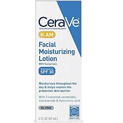 CeraVe Facial Moisturizing Lotion AM 3 oz by CeraVe