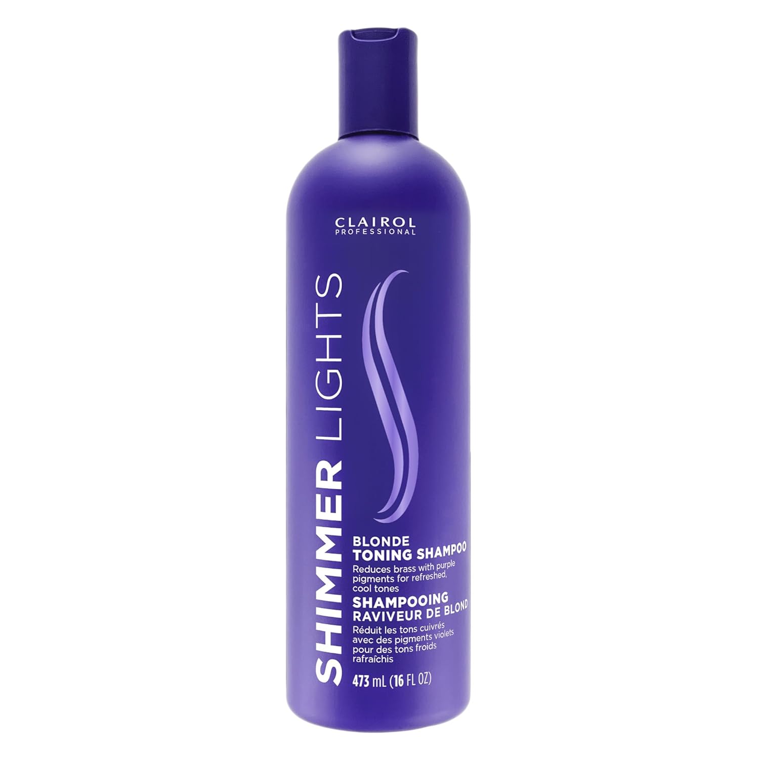 Clairol Shimmer Lights Purple Shampoo – Neutralize Brass & Maintain Blonde