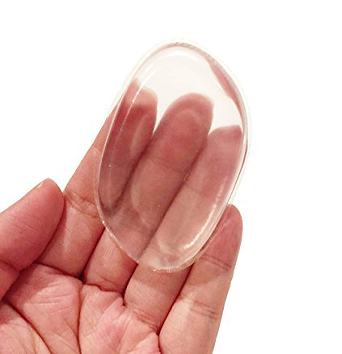 Clear Silicone Makeup Applicator Sponge for  BB CC Cream (3 pcs)