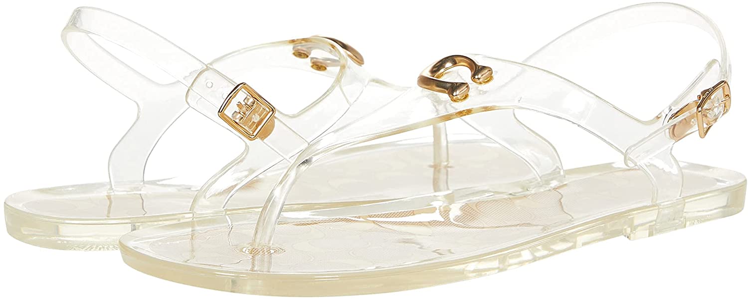 COACH Natalee Jelly - (Clear Rubber , 8)
