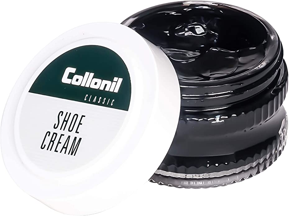 Collonil Unisex's Shoe Polish for Smooth Leather, Black Polish - 50ml