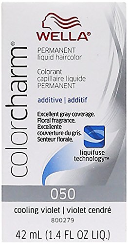 Color Charm Liquid Permanent Hair Color 50 Cooling Violet - 1.4 Fl.Oz (42ml)