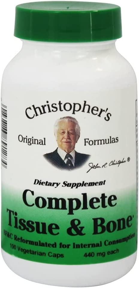 Complete Tissue and Bone Formula Dr. Christopher - 100 VCaps