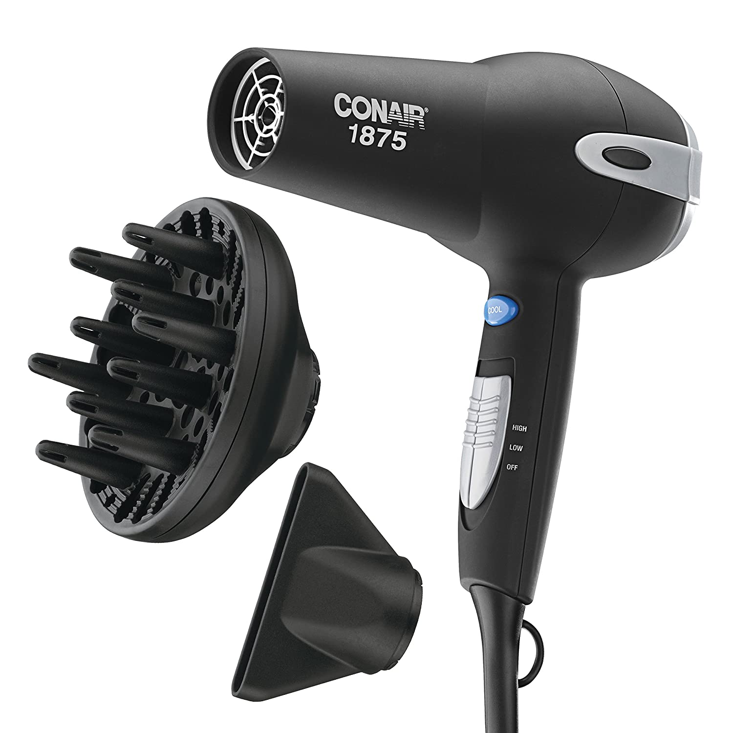 Conair Black Beauty: INFINITIPRO BY CONAIR Hair Dryer, 1875W