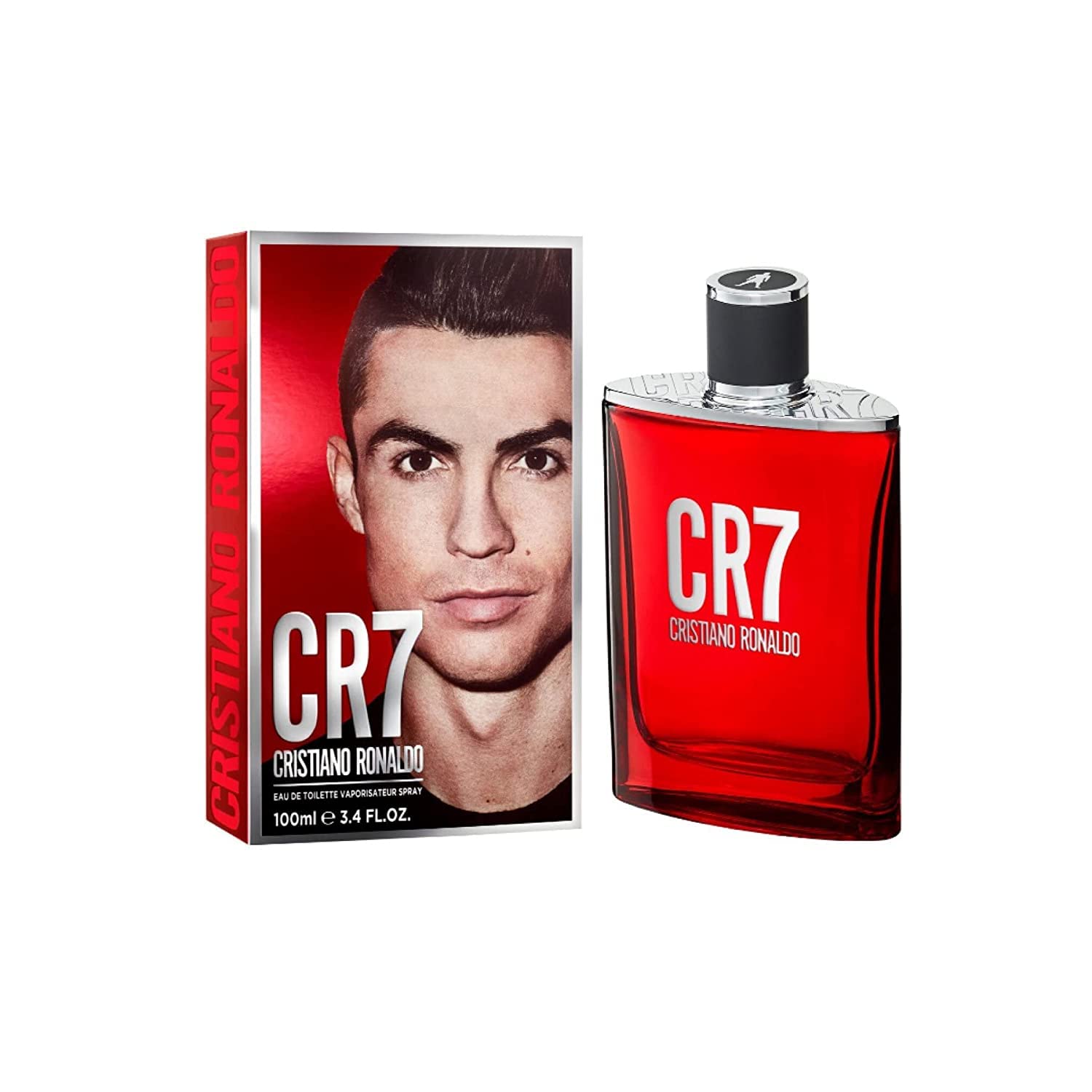 CR7 Cristiano Ronaldo – Eau De Toilette Cologne for Men (3.4 oz) Woody · Musky · Lavender · Cardamom · Tobacco · Cedar