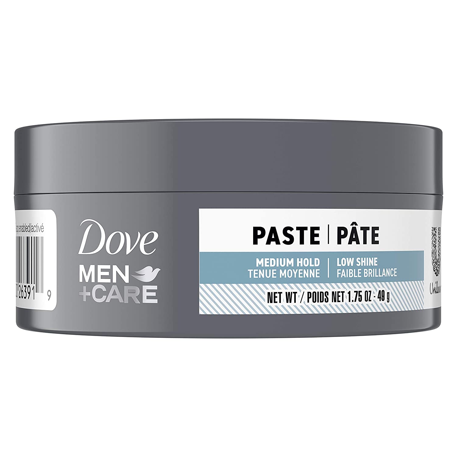 Dove Men+Care Styling Aid Hair Product Medium Hold Hair Styling & Sculpting Paste, 1.75 Oz (49g)