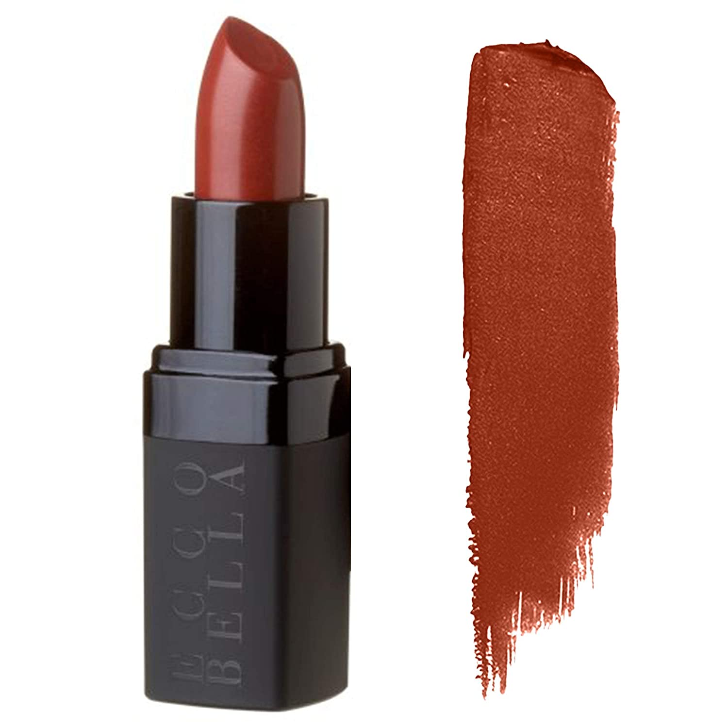 Ecco Bella Plant-Based Vegan, Natural Organic Lipstick (Rosewood)