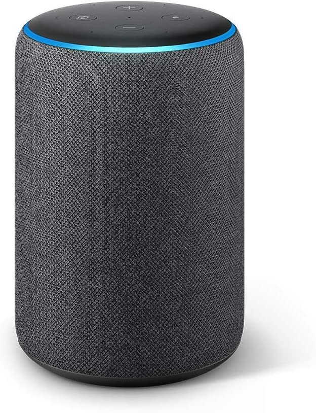 Echo Plus (2nd Gen) - Premium sound with built-in smart home hub - Charcoal