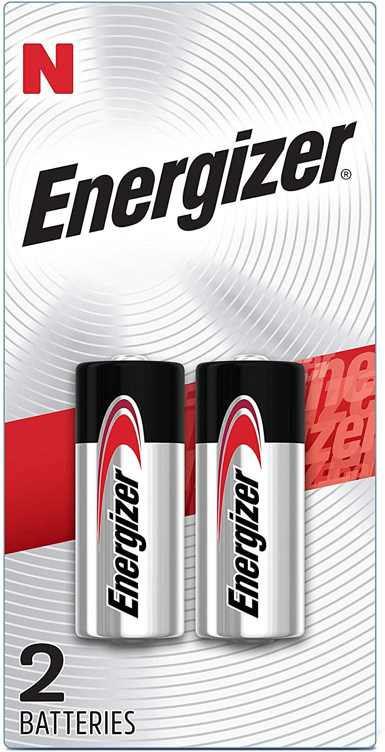 Energizer N Alkaline 1.5V Batteries, N/E90, 2 count