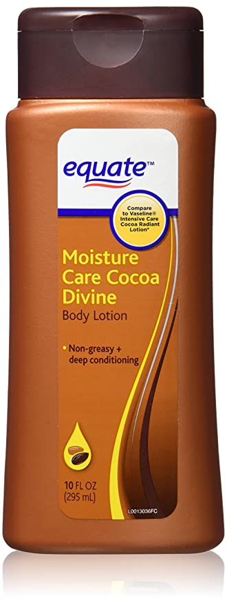 Equate Cocoa Butter Body Conditioning Lotion 10oz, Compare to Vaseline Cocoa Butter Deep Conditioning Lotion