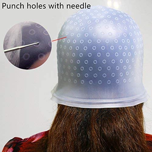 Ewin 1 PCS Reusable Hair Coloring Highlighting Dye Cap Hook Frosting Tipping