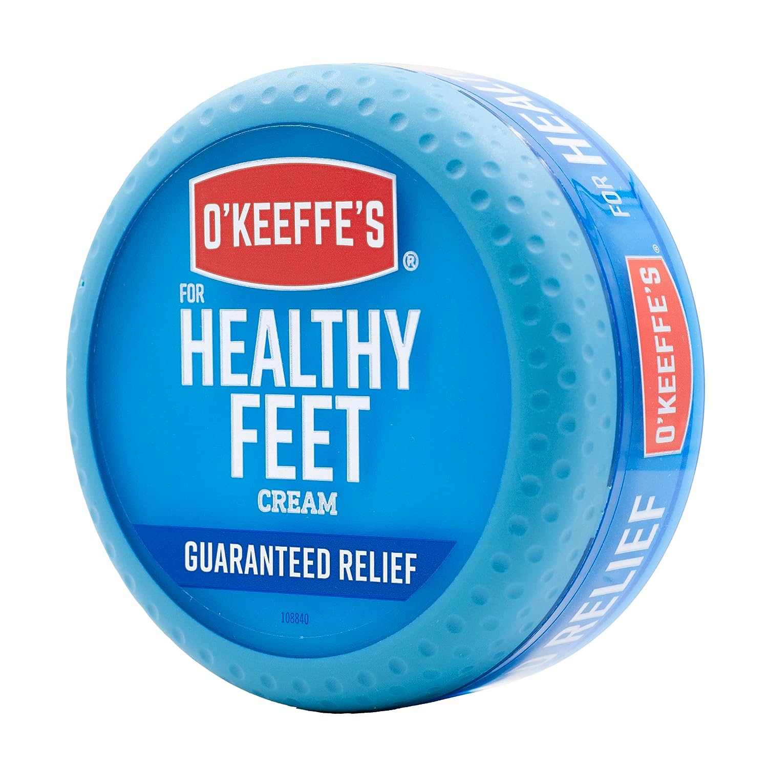 O'Keeffe's for Healthy Feet Foot Cream: Your Guaranteed Relief for Extremely Dry and Cracked Feet, Instantly Boosting Moisture Levels - 3.2 Ounce Jar