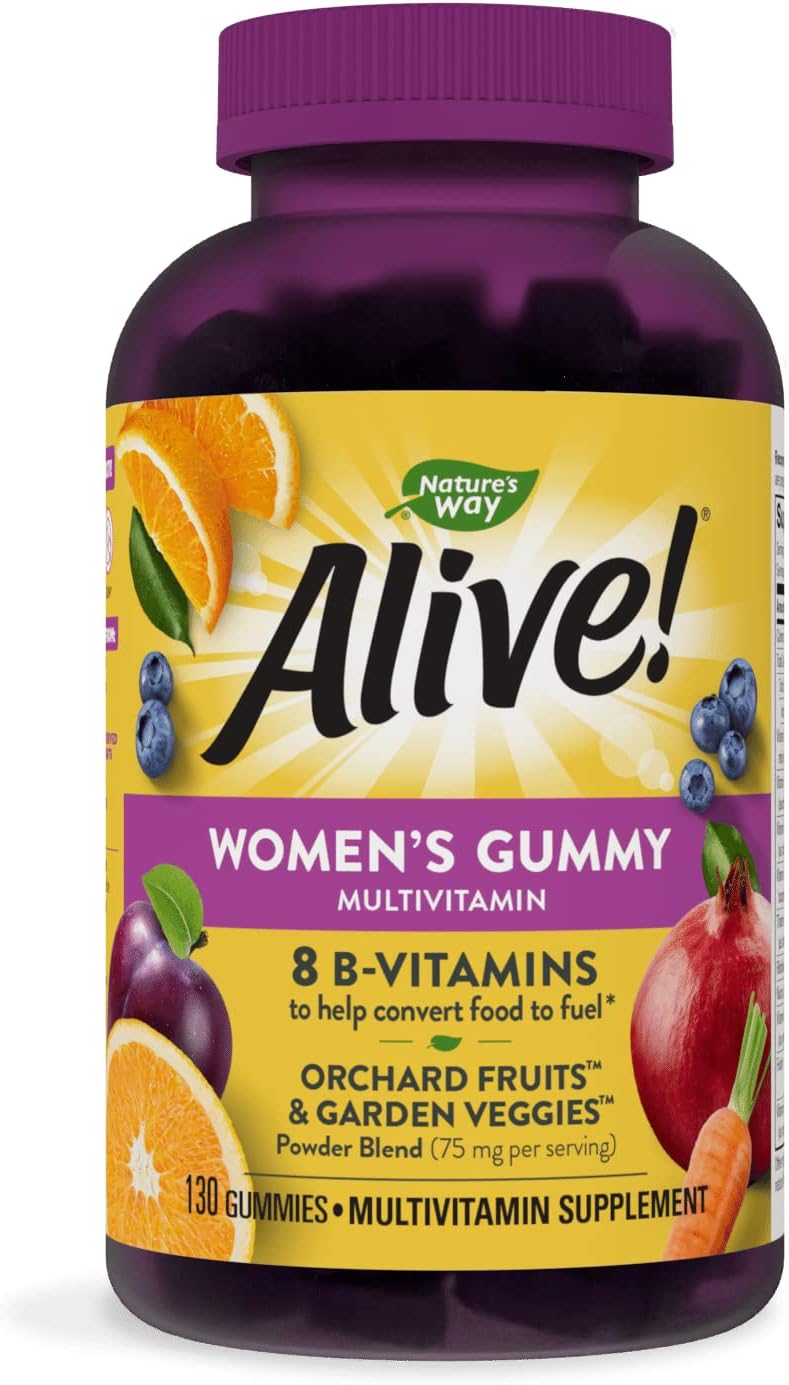 Nature’s Way Alive! Women’s Gummy, Deliciously Nutritious Alive! Women's Gummies, 130 Gummies