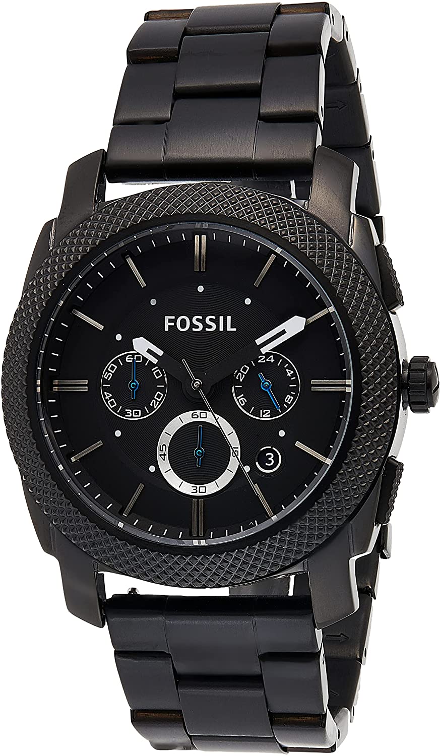 Fossil Men's Machine Stainless Steel Case Quartz Chronograph Watch Ultimate Masculine