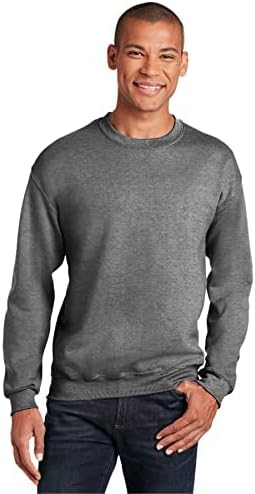 Gildan Adult Fleece Crewneck Sweatshirt, Style G18000 - Graphite Heather