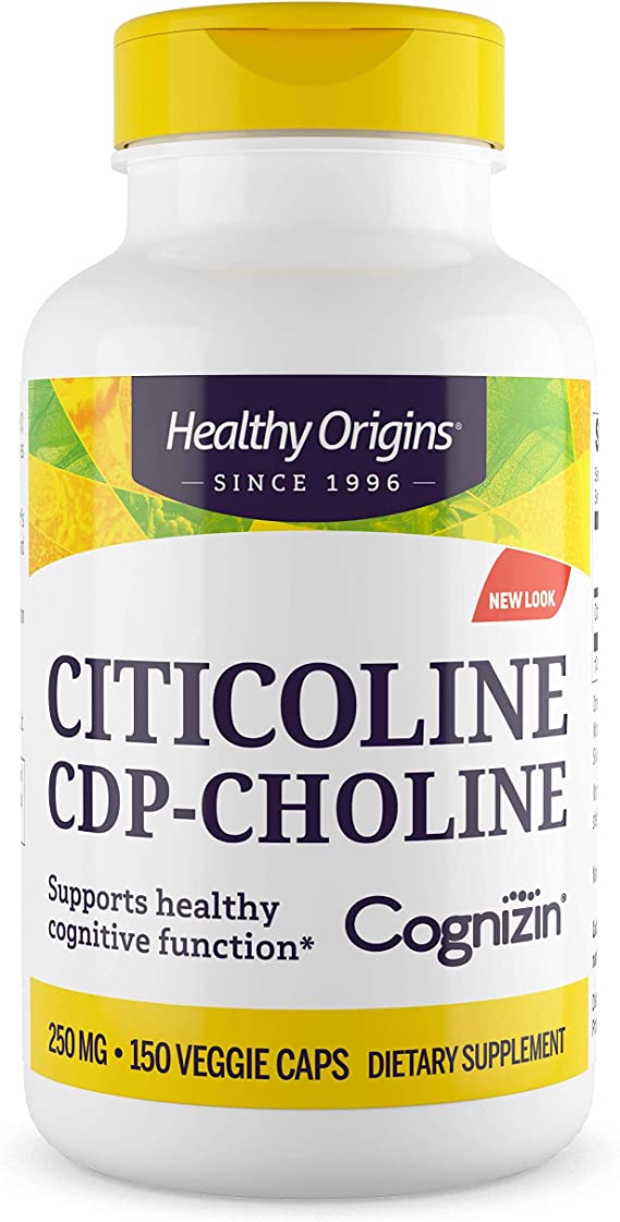 Healthy Origins Cognizin Citicoline 250 mg - 150 Veggie Caps