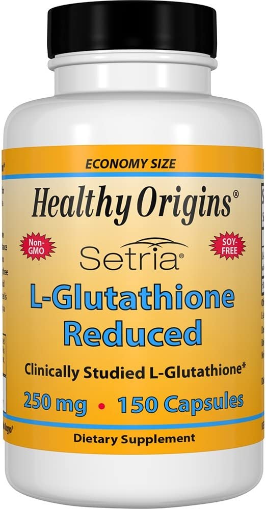Healthy Origins L-Glutathione Reduced - 250 mg - 150 Capsules