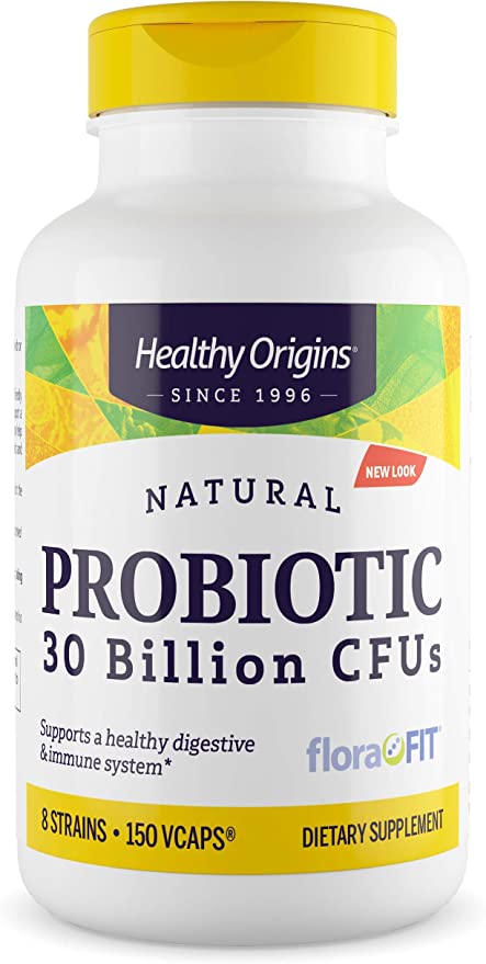 Healthy Origins Probiotic 30 Billion CFU's Shelf Stable - 150 Veggie Caps