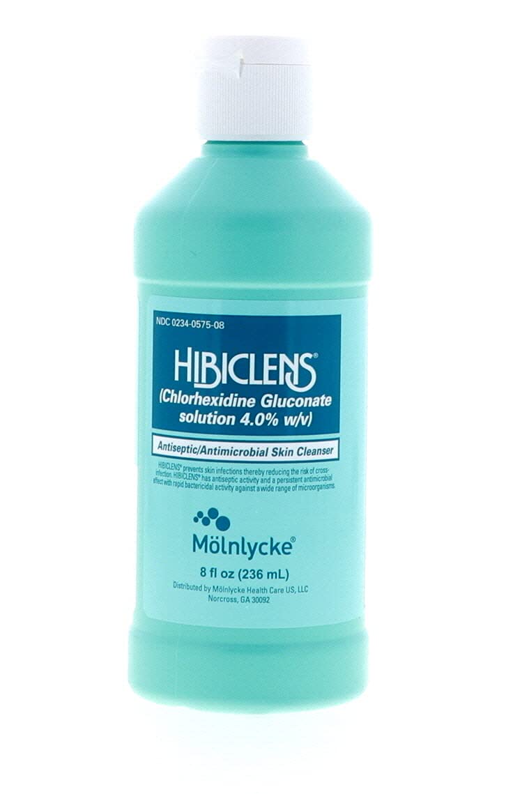 Hibiclens Antimicrobial and Antiseptic Soap and Skin Cleanser for Home and Hospital – 4% CHG, 8 Fl Oz