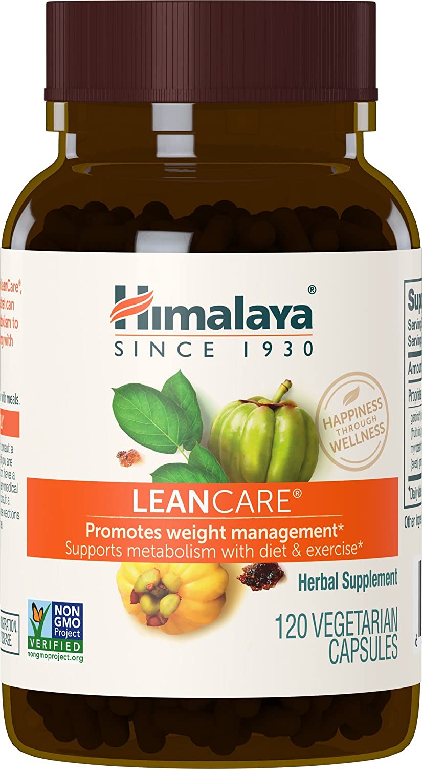 Himalaya Herbal Healthcare LeanCare, Weight Management, 120 Vegetarian Capsules