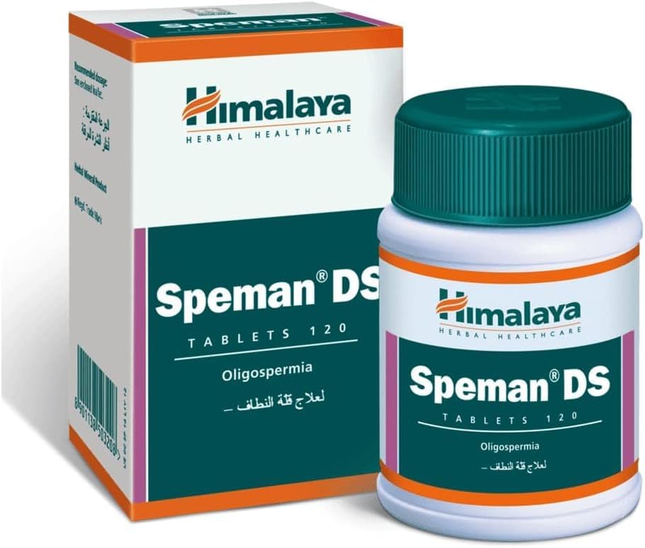 Himalaya Speman DS 120 Tablets – Male Health & Fertility Support
