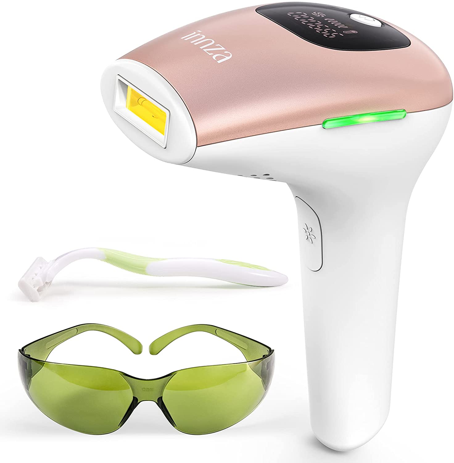 Innza IPL Permanent Painless Hair Removal Lease System Professional Use at Home for Women's Armpits Legs Arms Bikini Line