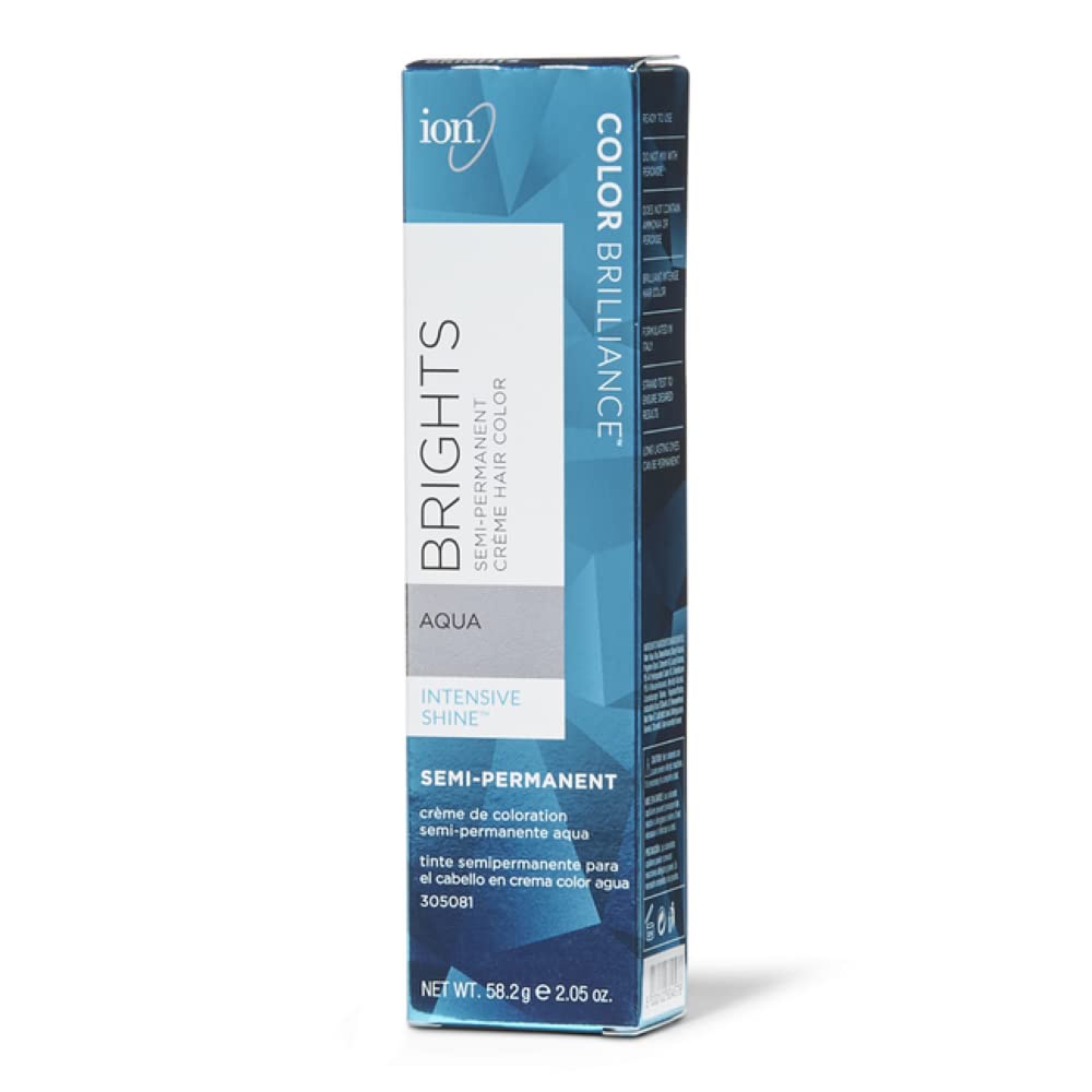 Ion Color Brilliance Brights Semi-Permanent Hair Color - Aqua